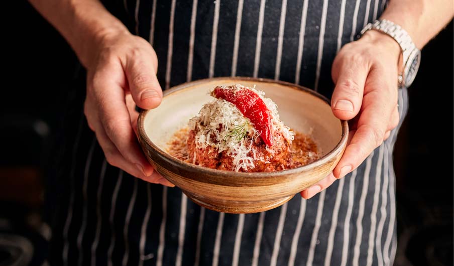 Delicious Food at Oggies Kitchen Bar Downtown Milwaukee